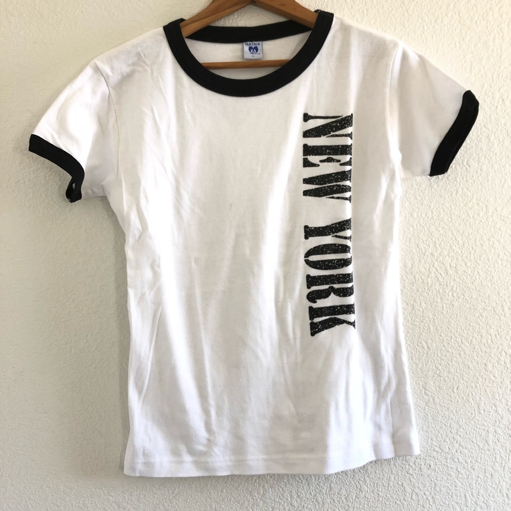 Black And White New York Shirt